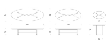PARIOLI - Low round coffee table by Tonin Casa - view 3